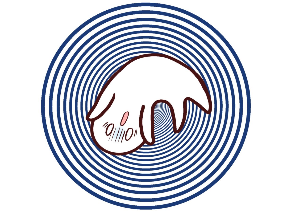 落ち込む